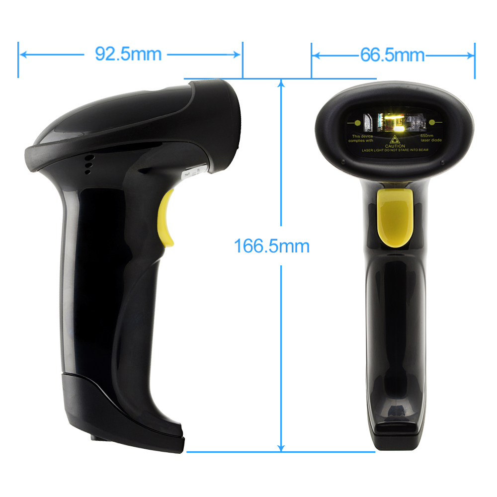 X-530 1D Laser Wired Handhold Barcode Scanner_5