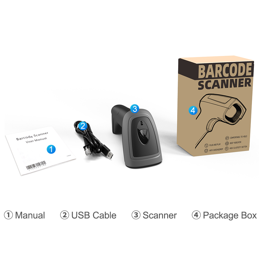 X-1900V 2D Wired Handhold Barcode Scanner_6